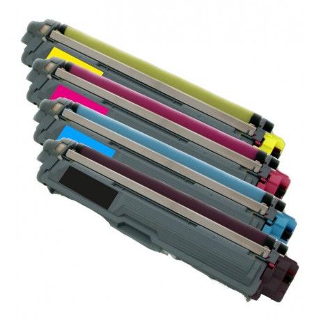 4x Toner Brother TN-247 (TN-247Bk, TN-247Y, TN-247C, TN-247M) - C/M/Y/K kompatibilní - DCP-L3510, HL-L3210, HL-L3270, MFC-L3730