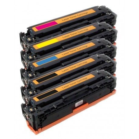 5x Toner Canon CRG-054 (CRG-054Bk, CRG-054C, CRG-054M, CRG-054Y, CRG054) kompatibilní - i-Sensys LBP623, LBP621, MF643