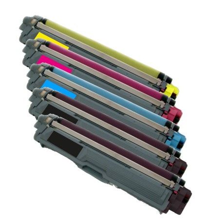 5x Toner Brother TN-248XL (TN-248XLBk, TN-248XLY, TN-248XLC, TN-248XLM) - C/M/Y/K kompatibilní - DCP-L3220, HL-L3220, MFC-L3740