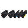 5x Toner Epson pro C1700, CX17N, CX17NF, C1750 (C13S050614, C13S050613, C13S050612, C13S050611) - C/M/Y/2x K kompatibilní