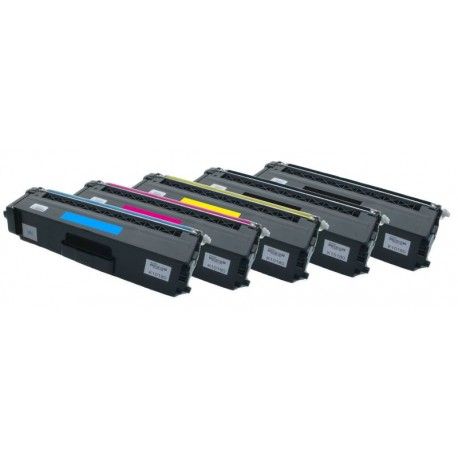 5x Toner TN-321 C/M/Y/2x K kompatibilní pro Brother DCP-L8400, HL-L8350, MFC-L8850